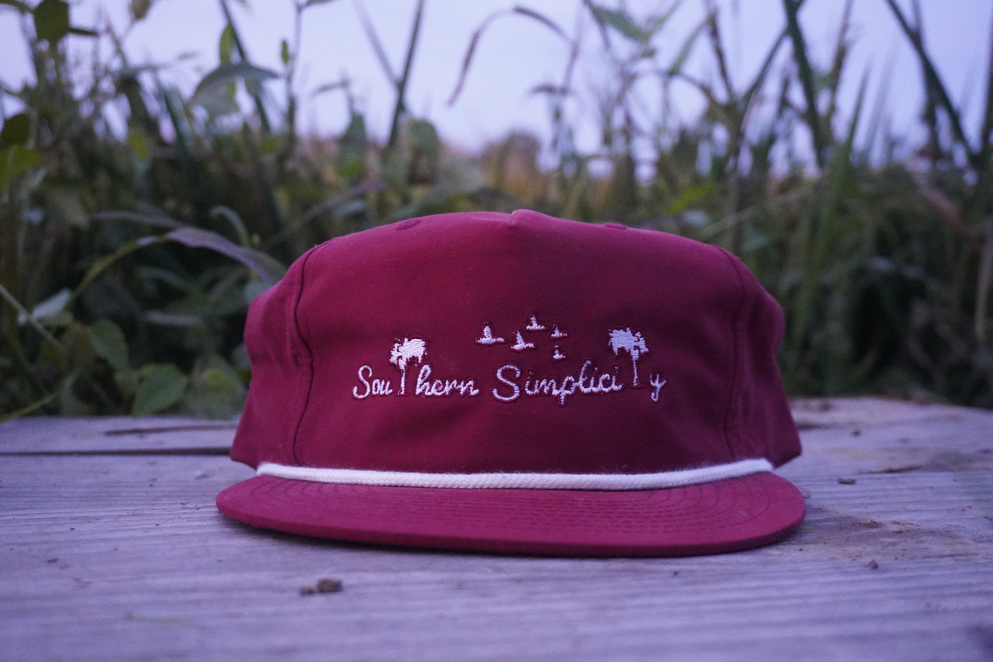 Maroon Rope Hat (O.G. Style)