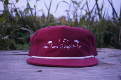 Maroon Rope Hat (O.G. Style)