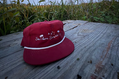 Maroon Rope Hat (O.G. Style)